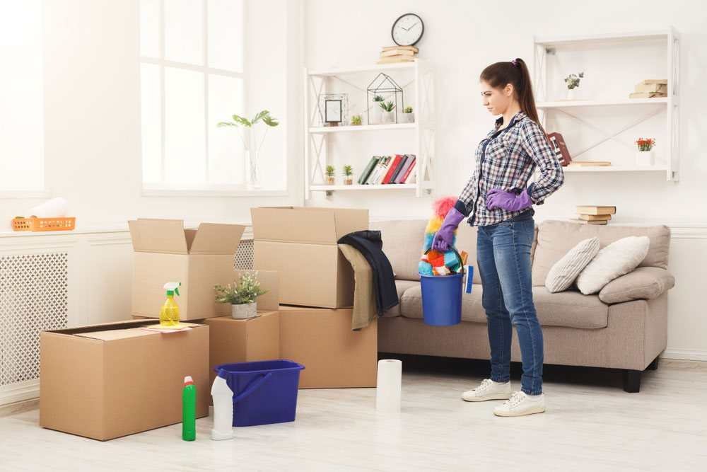 move-in cleaning